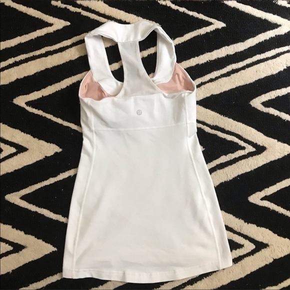 White lululemon tank top - Picture 2 of 3